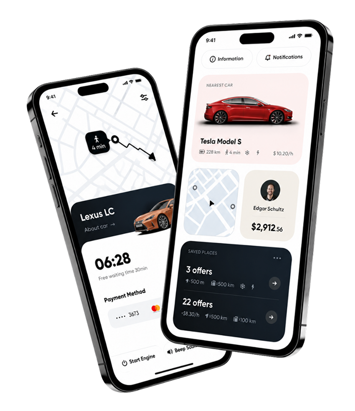 NexOra mobile app preview
